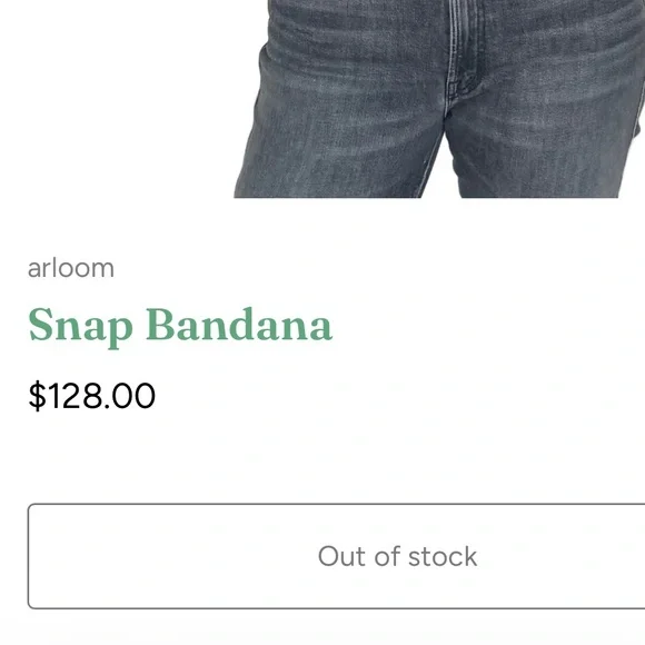 Embroidered Bandana - Picture 4 of 4